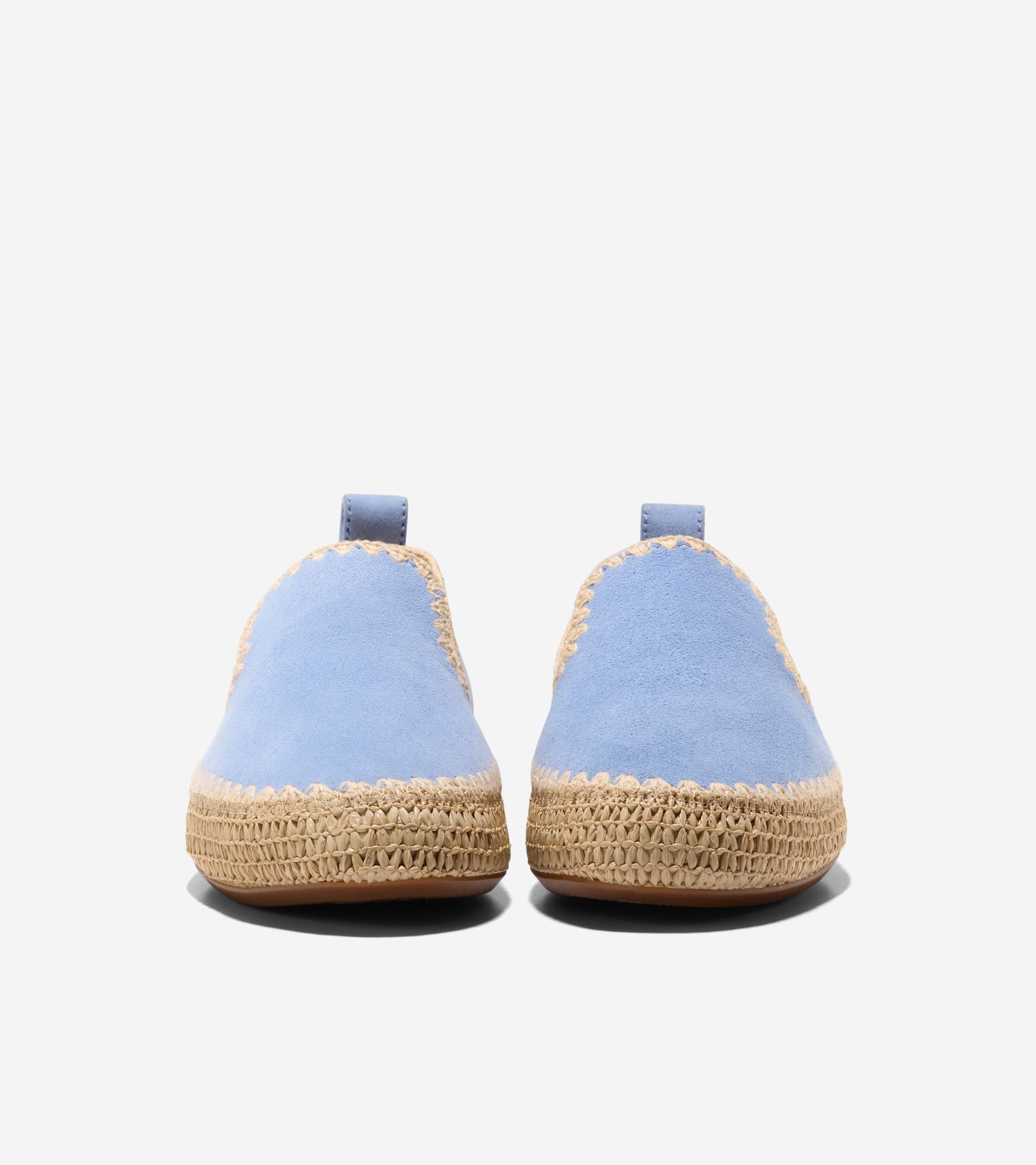 W36189:HYDRANGEA SUEDE / NATURAL RAFFIA