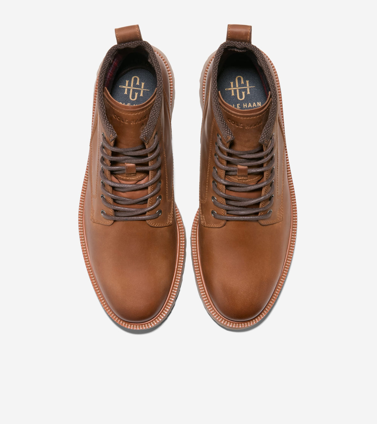 C44955:CH BRITISH TAN OILED NUBUCK / NATURAL / CH IRISH COFFEE WP