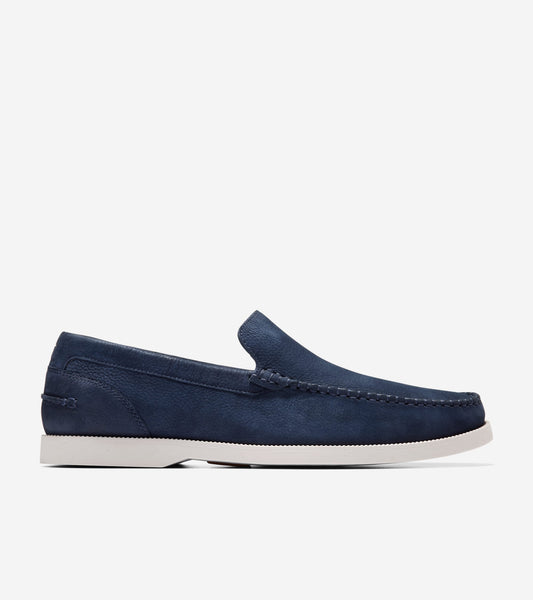 C40674:NAVY BLAZER NUBUCK / ANCIENT SCROLL