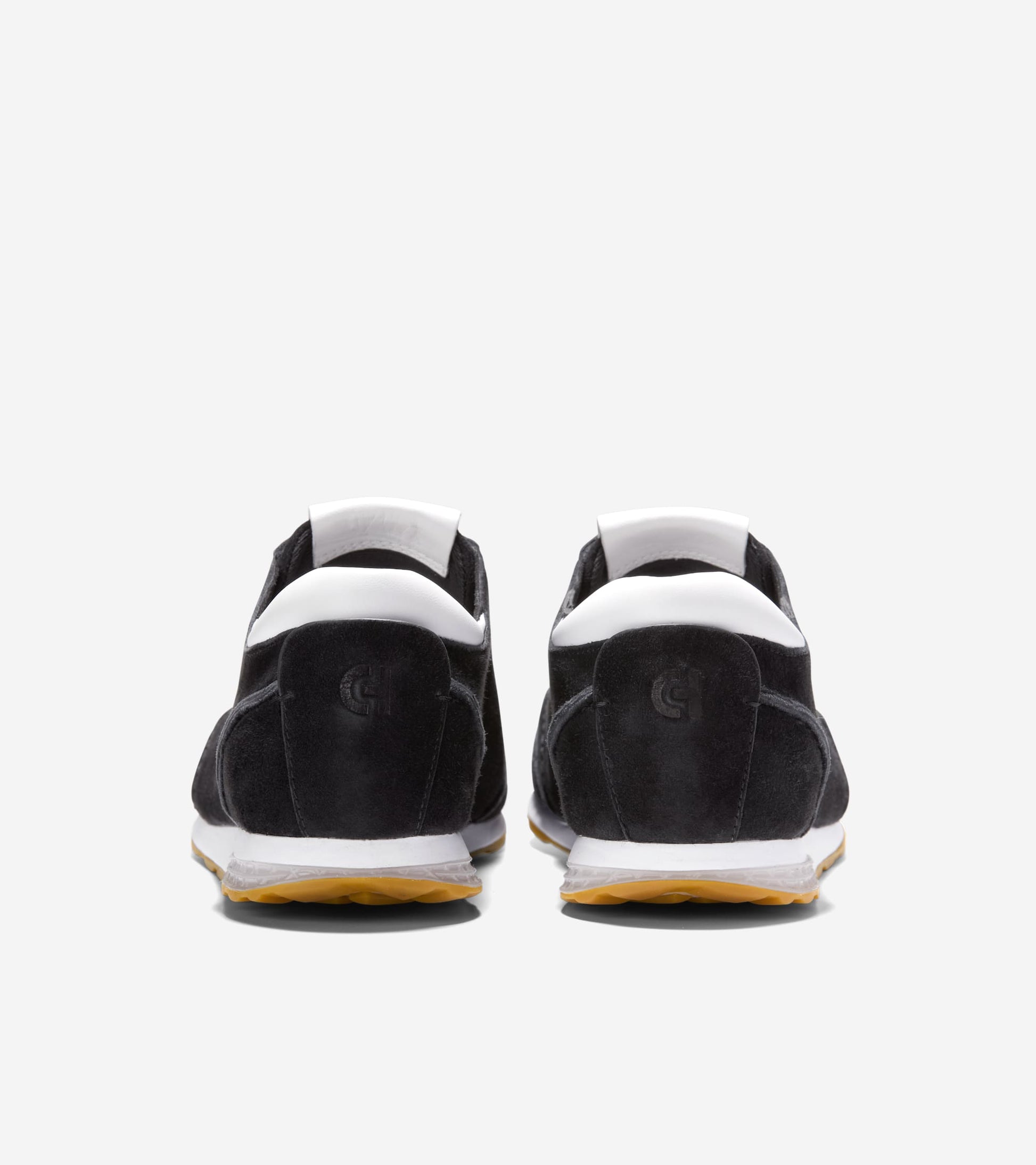 W34724:BLACK SUEDE/LTHR