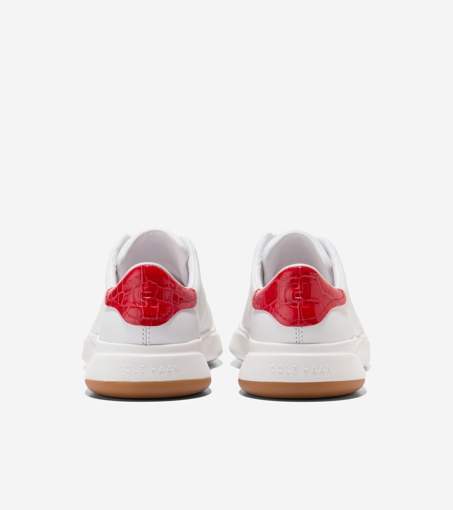 W35503:WHITE LTHR/SALSA CROC PRINT LTHR